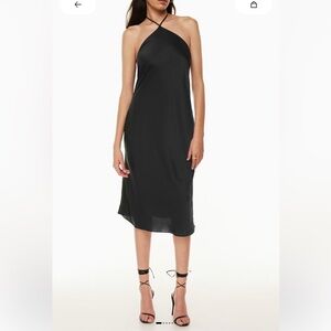 Aritzia Wilfred Satin Slip Dress